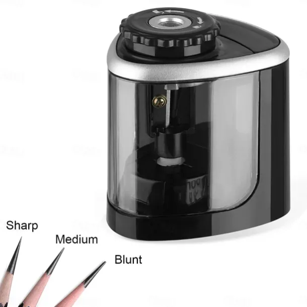Pencil Sharpener Electric Pencil Sharpeners Blade to Fast Sharpen Suitable for Colored Pencils(6-8mm) School Pencil Sharpener/Classroom/Office/Home, Back to School Gift