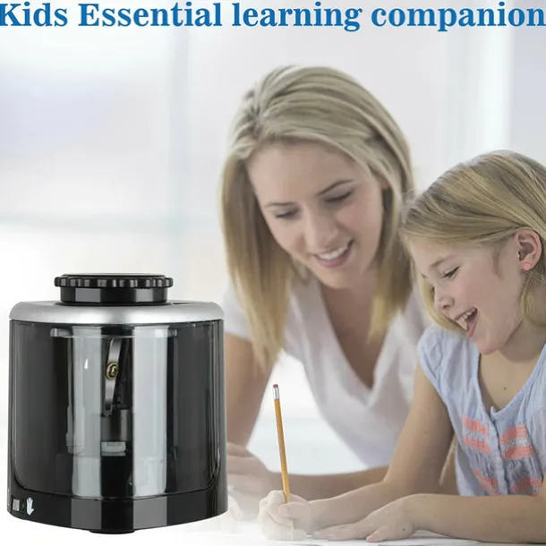 Pencil Sharpener Electric Pencil Sharpeners Blade to Fast Sharpen Suitable for Colored Pencils(6-8mm) School Pencil Sharpener/Classroom/Office/Home, Back to School Gift