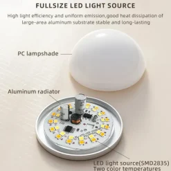 Pendant Lantern Design Pendant Light Gypsum Minimalist Modern 110-240V 29cm