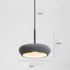Pendant Lantern Design Pendant Light Gypsum Minimalist Modern 110-240V 29cm
