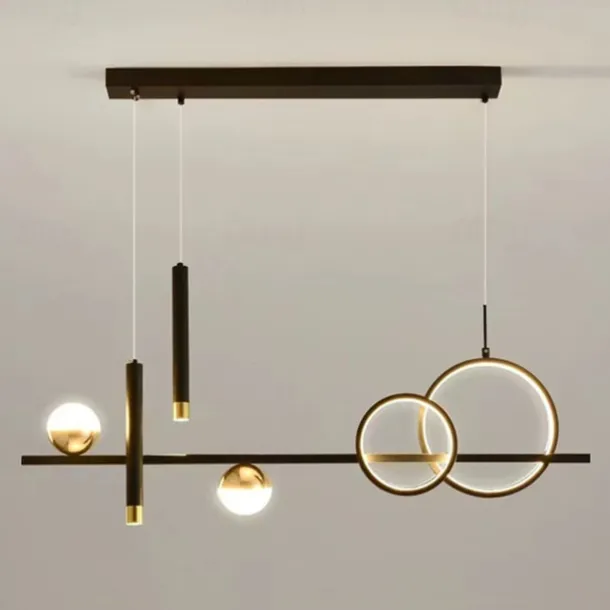 Pendant Light LED New Nordic Dining Room Table Bar Lamp with Spotlight Restaurant Simple Modern