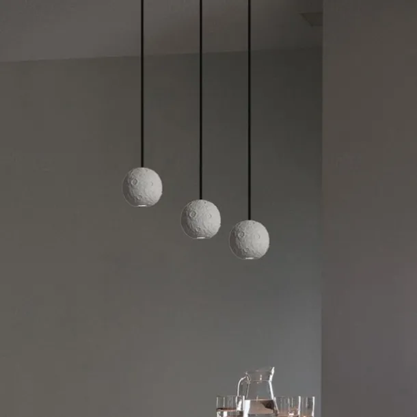 Pendant Lights Round Pendant Lights Home Decor Industrial Style Pendant Lights Pendant Lighting Fixtures, White Sand And Stone