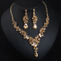 Pendant Necklace Crystal Imitation Diamond Women's Geometrical Cute Wedding Cuboid Necklace For Wedding Festival / 3pcs