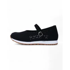 Perforated Sneakers for Women – Stylish Walking Shoes with Strap Design and Comfort Fit, Ideal for Outdoor Activities and Everyday Wear