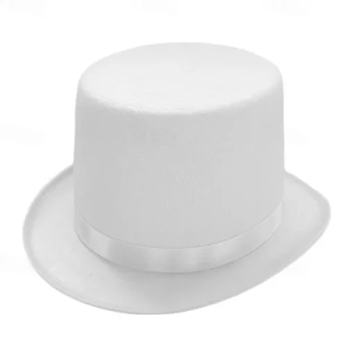 Performance Costume Magician Hat Lincoln Hat Performance Tall Hat Retro All-Match British Style 13cm Jazz Hat