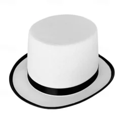 Performance Costume Magician Hat Lincoln Hat Performance Tall Hat Retro All-Match British Style 13cm Jazz Hat
