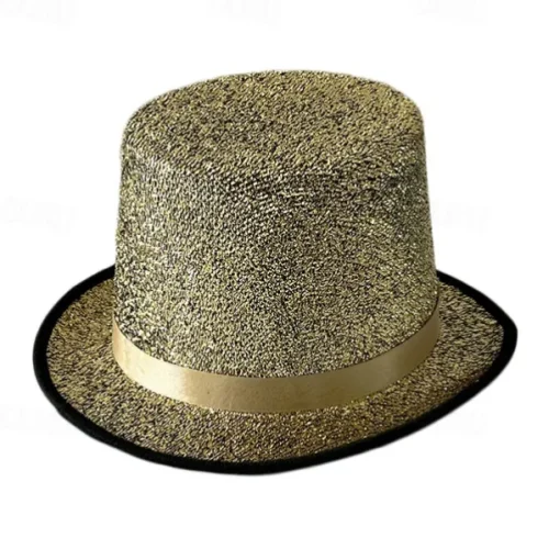 Performance Costume Magician Hat Lincoln Hat Performance Tall Hat Retro All-Match British Style 13cm Jazz Hat