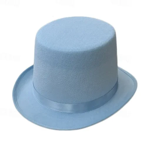 Performance Costume Magician Hat Lincoln Hat Performance Tall Hat Retro All-Match British Style 13cm Jazz Hat