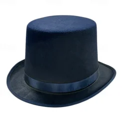 Performance Costume Magician Hat Lincoln Hat Performance Tall Hat Retro All-Match British Style 13cm Jazz Hat