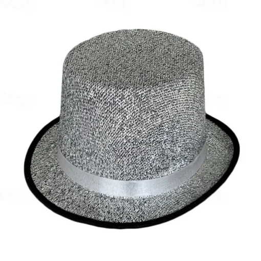Performance Costume Magician Hat Lincoln Hat Performance Tall Hat Retro All-Match British Style 13cm Jazz Hat
