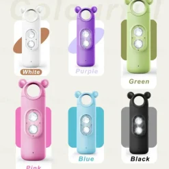 Personal Alarm Safe Sound 130dB USB Rechargeable Self Siren Security Alarms Safety Devices For Women Elderly With Alert Panic Button LED