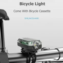 Personal LED Safety Light, Red & Blue Hands-Free Mountable Flashlight for Night Time Safety Emergency Warning, with Long Lasting Rechargeable Battery