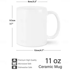 Personalized Photo Coffee Mug - Pet Custom Mug Gift for Family Christmas Gift Mug Ceramic Mug 11oz