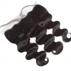 Peruvian Free/Middle Part 13x4 Body Wave Lace Frontal 100% Human Hair Natural Color Remy Hair Lace Front