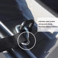 Pet Steps Aluminum Pet Stair Folding Dog Ladder for Trucks, Cars, SUVs & High Bed