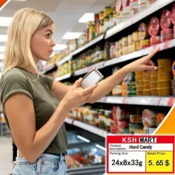 PhomemoM110 Mini Portable Barcode Label Clothing Price Tag Tag Tag Sticker Thermal Label Printer