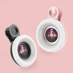 Phone Camera Lens Macro Lens 15X Lens with LED Light Lovely for Samsung Galaxy iPhone