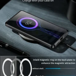 Phone Case For Google Pixel 9 Pro Pixel 9 Pro XL Pixel 8 Pro Pixel 8 Pixel 9 Pixel 7 Pixel 7 Pro Back Cover Magnetic Adsorption Portable Translucent Ultra-thin Solid Colored PC Metal