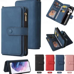 Phone Case For Google Pixel 7 Pixel 7 Pro Pixel 6 Pixel 6 Pro Wallet Case Bumper Frame Full Body Protective Dustproof Solid Colored TPU PU Leather