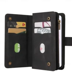 Phone Case For Google Pixel 7 Pixel 7 Pro Pixel 6 Pixel 6 Pro Wallet Case Bumper Frame Full Body Protective Dustproof Solid Colored TPU PU Leather