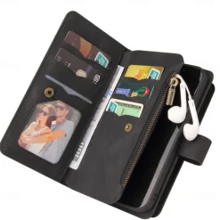 Phone Case For Google Pixel 7 Pixel 7 Pro Pixel 6 Pixel 6 Pro Wallet Case Bumper Frame Full Body Protective Dustproof Solid Colored TPU PU Leather