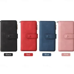 Phone Case For Google Pixel 7 Pixel 7 Pro Pixel 6 Pixel 6 Pro Wallet Case Bumper Frame Full Body Protective Dustproof Solid Colored TPU PU Leather