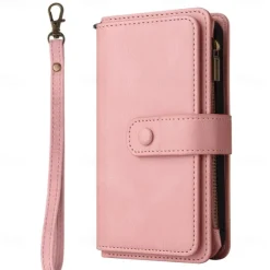 Phone Case For Google Pixel 7 Pixel 7 Pro Pixel 6 Pixel 6 Pro Wallet Case Bumper Frame Full Body Protective Dustproof Solid Colored TPU PU Leather