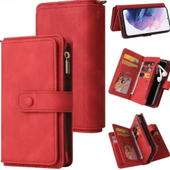 Phone Case For Google Pixel 7 Pixel 7 Pro Pixel 6 Pixel 6 Pro Wallet Case Bumper Frame Full Body Protective Dustproof Solid Colored TPU PU Leather