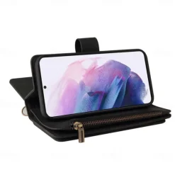 Phone Case For Google Pixel 7 Pixel 7 Pro Pixel 6 Pixel 6 Pro Wallet Case Bumper Frame Full Body Protective Dustproof Solid Colored TPU PU Leather