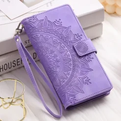 Phone Case For Google Pixel 8 Pro Pixel 8 Pixel 7 Pixel 7 Pro Pixel 6 Pixel 6 Pro Back Cover with Stand Holder with Wrist Strap Card Slot Retro TPU PU Leather