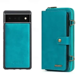 Phone Case For Google Pixel Pixel 7 Pixel 7 Pro Pixel 6 Pixel 6 Pro Wallet Case Bumper Frame Magnetic Full Body Protective Solid Colored PU Leather