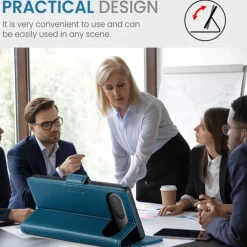 Phone Case For Google Pixel 9 Pro Pixel 9 Pro XL Pixel 8 Pro Pixel 8 Pixel 9 Flip Cover with Stand Holder Magnetic Card Slot Retro TPU PU Leather