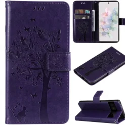 Phone Case For Google Pixel 7 Pro Pixel 6 Wallet Case with Wrist Strap With Card Holder Magnetic Flip Solid Colored TPU PU Leather