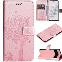 Phone Case For Google Pixel 7 Pro Pixel 6 Wallet Case with Wrist Strap With Card Holder Magnetic Flip Solid Colored TPU PU Leather