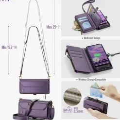 Phone Case For Google Pixel 9 Pro Pixel 9 Pro XL Pixel 8 Pro Pixel 8 Pixel 9 Wallet Case Magnetic Zipper Support Wireless Charging Retro TPU PC