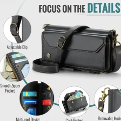 Phone Case For Google Pixel 9 Pro Pixel 9 Pro XL Pixel 8 Pro Pixel 8 Pixel 9 Wallet Case Magnetic Zipper Support Wireless Charging Retro TPU PC