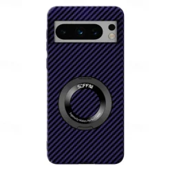 Phone Case For Google Pixel 8 Pro Pixel 8 Pixel 7 Pixel 7 Pro Back Cover with Stand Holder Support Wireless Charging Shockproof PC Metal