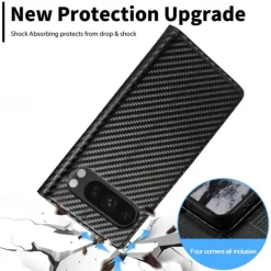 Phone Case For Google Pixel 9 Pro Pixel 9 Pro XL Pixel 8 Pro Pixel 8 Pixel 9 Pixel 7 Pixel 7 Pro Pixel 6 Pixel 6 Pro Flip Cover with Stand Holder Card Slot Shockproof Retro TPU PU Leather