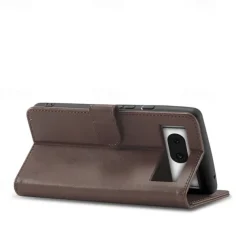 Phone Case For Google Pixel 9 Pro Pixel 9 Pro XL Pixel 8 Pro Pixel 8 Pixel 9 Pixel 7 Pixel 7 Pro Pixel 6 Pixel 6 Pro Flip Cover with Stand Holder Magnetic Card Slot Retro TPU PU Leather