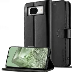 Phone Case For Google Pixel 9 Pro Pixel 9 Pro XL Pixel 8 Pro Pixel 8 Pixel 9 Pixel 7 Pixel 7 Pro Pixel 6 Pixel 6 Pro Flip Cover with Stand Holder Magnetic Card Slot Retro TPU PU Leather