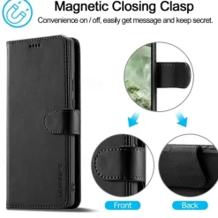 Phone Case For Google Pixel 9 Pro Pixel 9 Pro XL Pixel 8 Pro Pixel 8 Pixel 9 Pixel 7 Pixel 7 Pro Pixel 6 Pixel 6 Pro Flip Cover with Stand Holder Magnetic Card Slot Retro TPU PU Leather