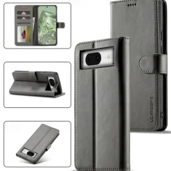 Phone Case For Google Pixel 9 Pro Pixel 9 Pro XL Pixel 8 Pro Pixel 8 Pixel 9 Pixel 7 Pixel 7 Pro Pixel 6 Pixel 6 Pro Flip Cover with Stand Holder Magnetic Card Slot Retro TPU PU Leather