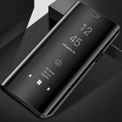 Phone Case For Huawei P30 P30 Pro P30 Lite P10 Plus P20 P20 Pro P20 lite P10 Lite P10 P9 lite mini Full Body Case with Stand Holder Flip Mirror Solid Color PC