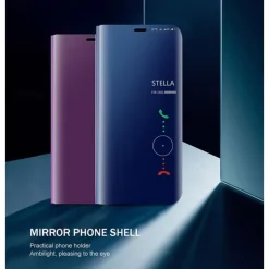 Phone Case For Huawei P30 P30 Pro P30 Lite P10 Plus P20 P20 Pro P20 lite P10 Lite P10 P9 lite mini Full Body Case with Stand Holder Flip Mirror Solid Color PC