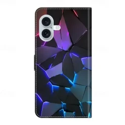 Phone Case For iPhone 16 15 14 Pro Max Plus 13 12 11 Pro Max Mini Back Cover with Stand Holder Shockproof Retro PU Leather