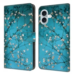 Phone Case For iPhone 16 15 14 Pro Max Plus 13 12 11 Pro Max Mini Back Cover with Stand Holder Shockproof Retro PU Leather