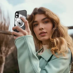 Phone Case For iPhone 16 15 14 Pro Max 13 Pro Max Magnetic Adsorption With Magsafe Camera Lens Protector Support Wireless Charging Shockproof Acrylic Aluminum Alloy