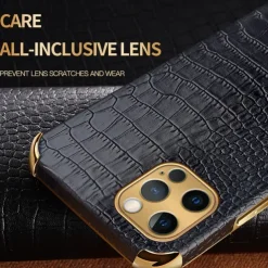 Phone Case For iPhone 16 15 14 Pro Max Plus 13 12 11 Pro Max Mini Back Cover Shockproof TPU PU Leather