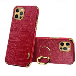 Phone Case For iPhone 16 15 14 Pro Max Plus 13 12 11 Pro Max Mini Back Cover Shockproof TPU PU Leather