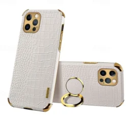 Phone Case For iPhone 16 15 14 Pro Max Plus 13 12 11 Pro Max Mini Back Cover Shockproof TPU PU Leather